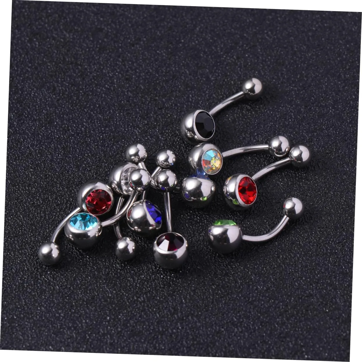 10pcs Piercing Jewelry Belly Button Ring Navel Jewelry Belly Ring