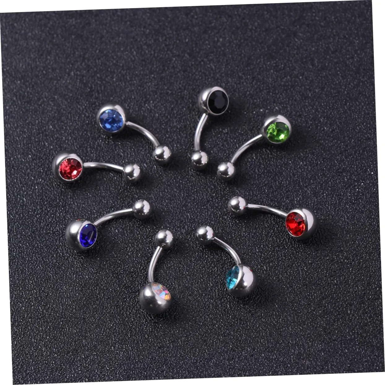 10pcs Piercing Jewelry Belly Button Ring Navel Jewelry Belly Ring
