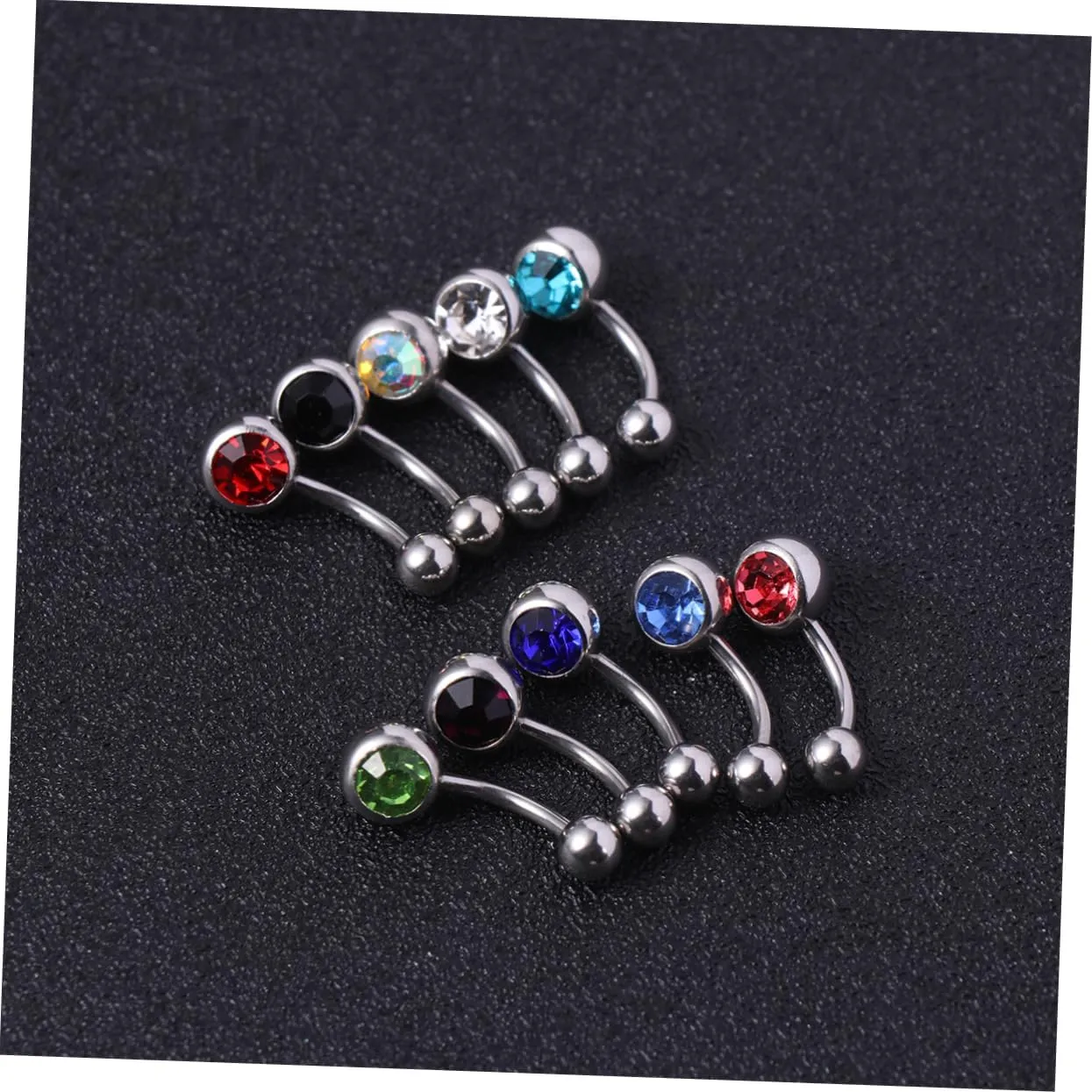10pcs Piercing Jewelry Belly Button Ring Navel Jewelry Belly Ring