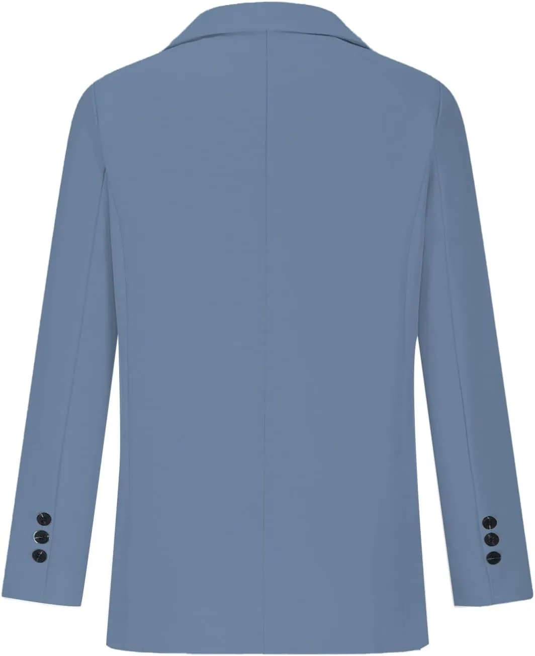 2025 Womens Work Office Blazer Jacket Casual Bussiness Blazers Open Front Long Sleeve Button Down Lapel Blazer