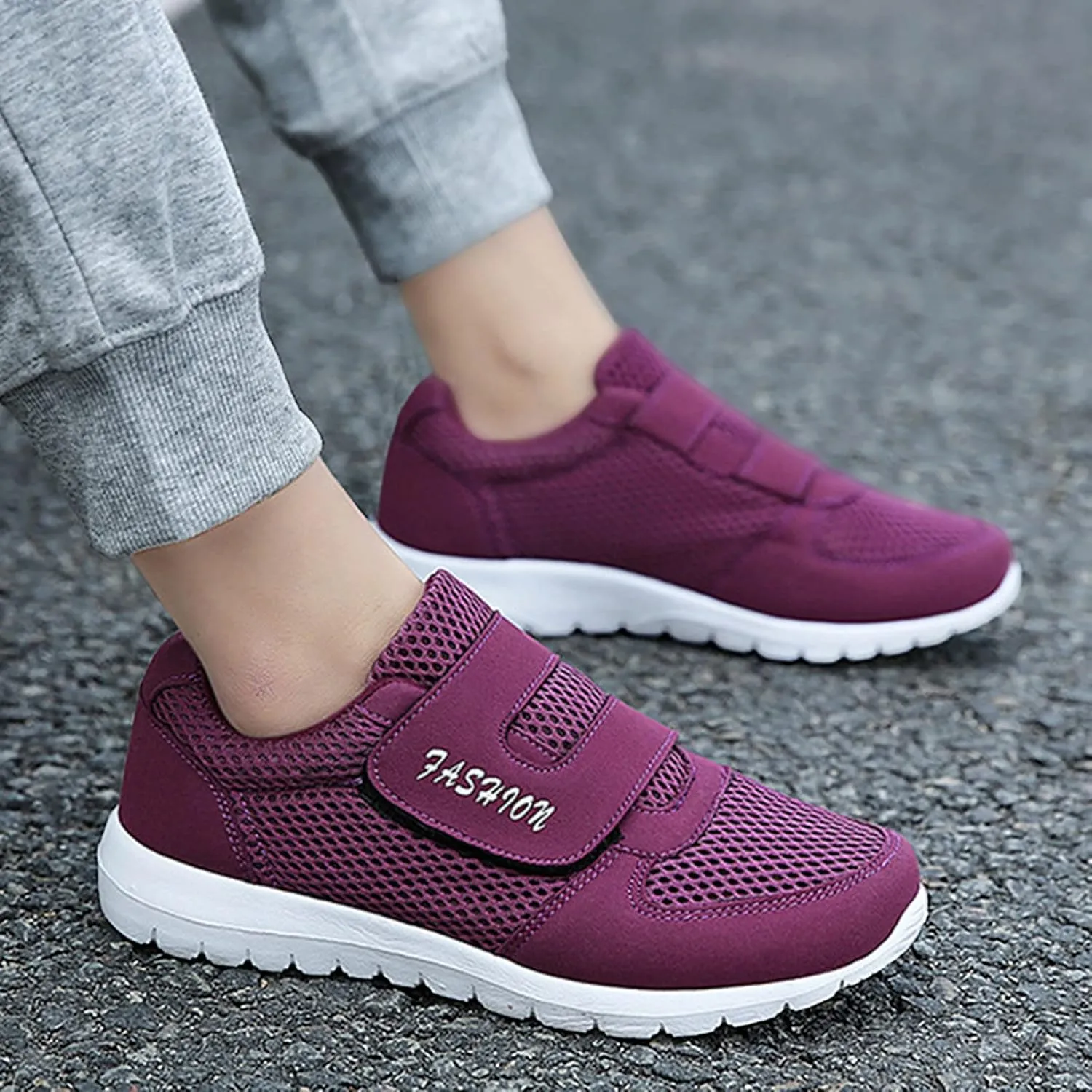 8.5 Wide Womens Running Sneakers Slip On Shoes for Women 2023 Black Sneakers for Women Fashion Comfortable Womens Sneakers Size 11 Walking Zapatos De Trabajo para Mujer Cross Antiderrapante