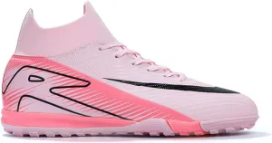 All Ground Wide Football Cleats Competition Ready, Soccer Cleats Lightweight Professional High Top Athletic Turf Training Footwear