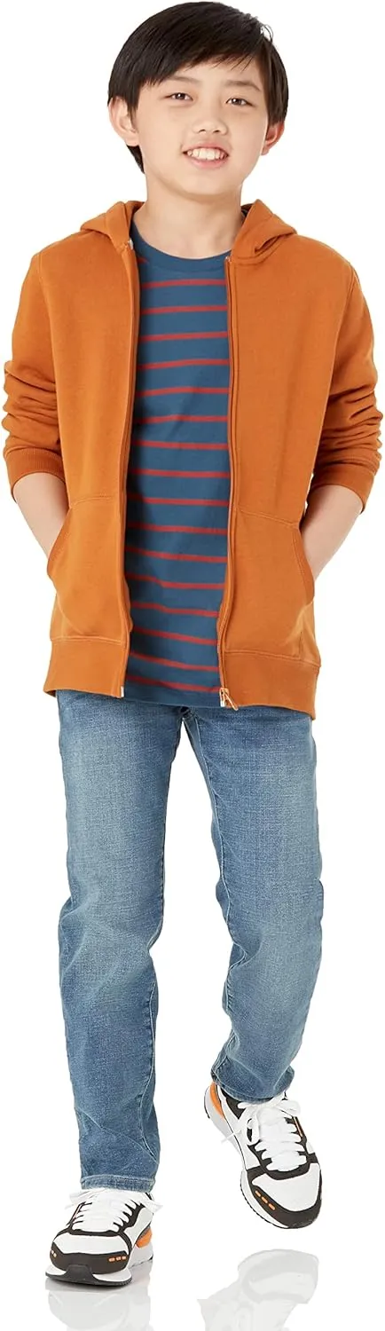 Amazon Essentials Boys' Regular Straight-Fit Jeans