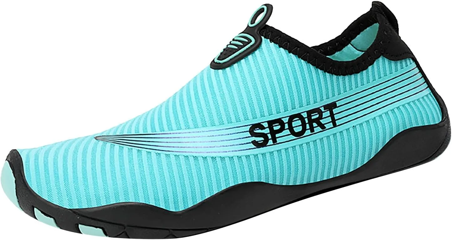 Aqua Sport Shoes Quick Dry Water Shoes Barefoot for Women Men Beach Swim Pool Surf Yoga Hiking Lightweight Non Slip Outdoor