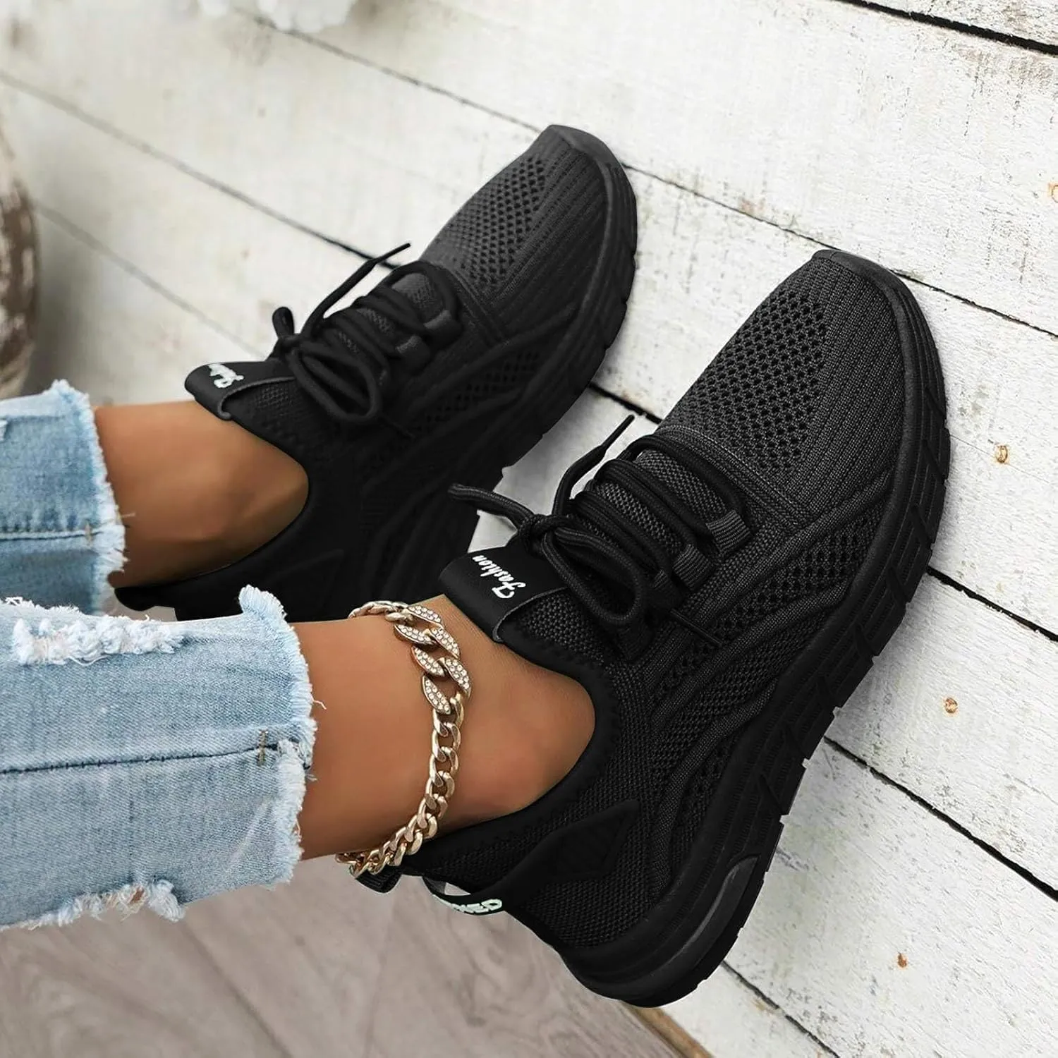 Arch Support Versatile Sneakers for Women Non Slip Athletic Fashion Casual Sneakers Minimalist Zero Drop Shoe