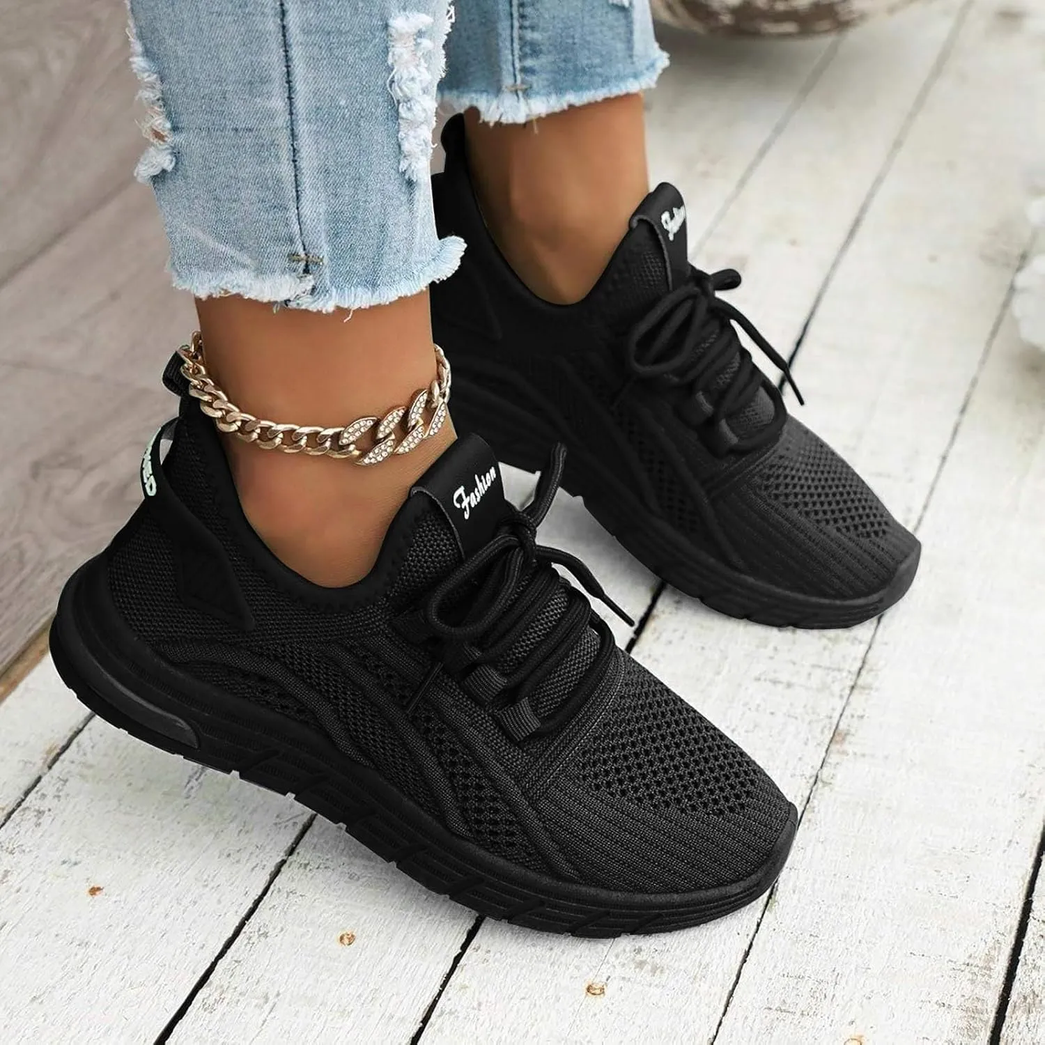 Arch Support Versatile Sneakers for Women Non Slip Athletic Fashion Casual Sneakers Minimalist Zero Drop Shoe