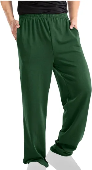 Aymnlox Men's Outdoor Pants Jogger Baggy Chino Pants Fashion Wide Leg Pants Casual Pants with Pockets Y2K Streetwear Trouser