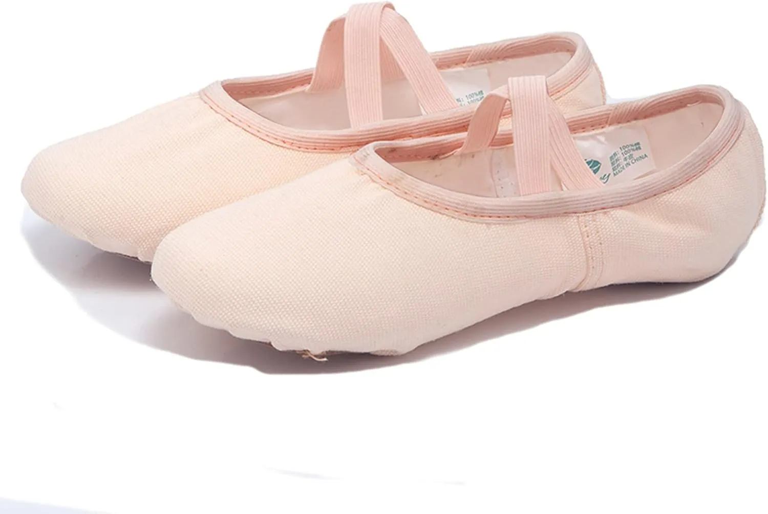 Ballet Shoes for Girls Dance Slippers Canvas Ballerina Shoes for Toddler/Little Kid/Big Kid Yoga Dance Tennis Shoes