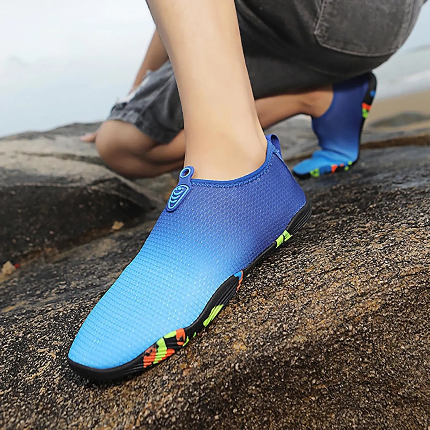 Barefoot Aqua Water Shoes Quick Dry for Women Men Beach Swim Pool Surf Hiking Kayaking Yoga Outdoor Sports Non Slip Shoes