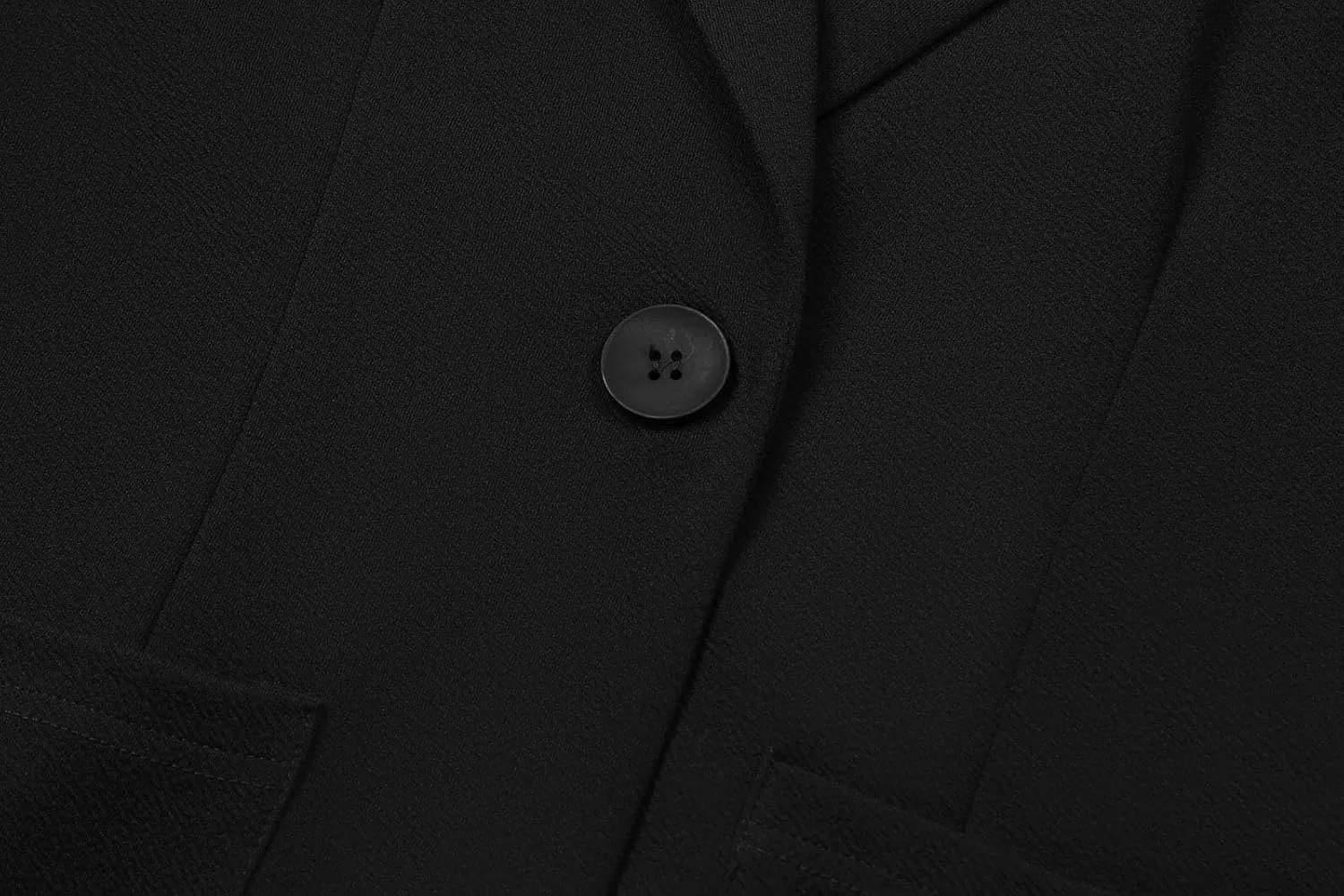 Blazers for Women Long Sleeve Button Front Blazer Notch Lapel Casual Work Office Suit Jackets with Pocket