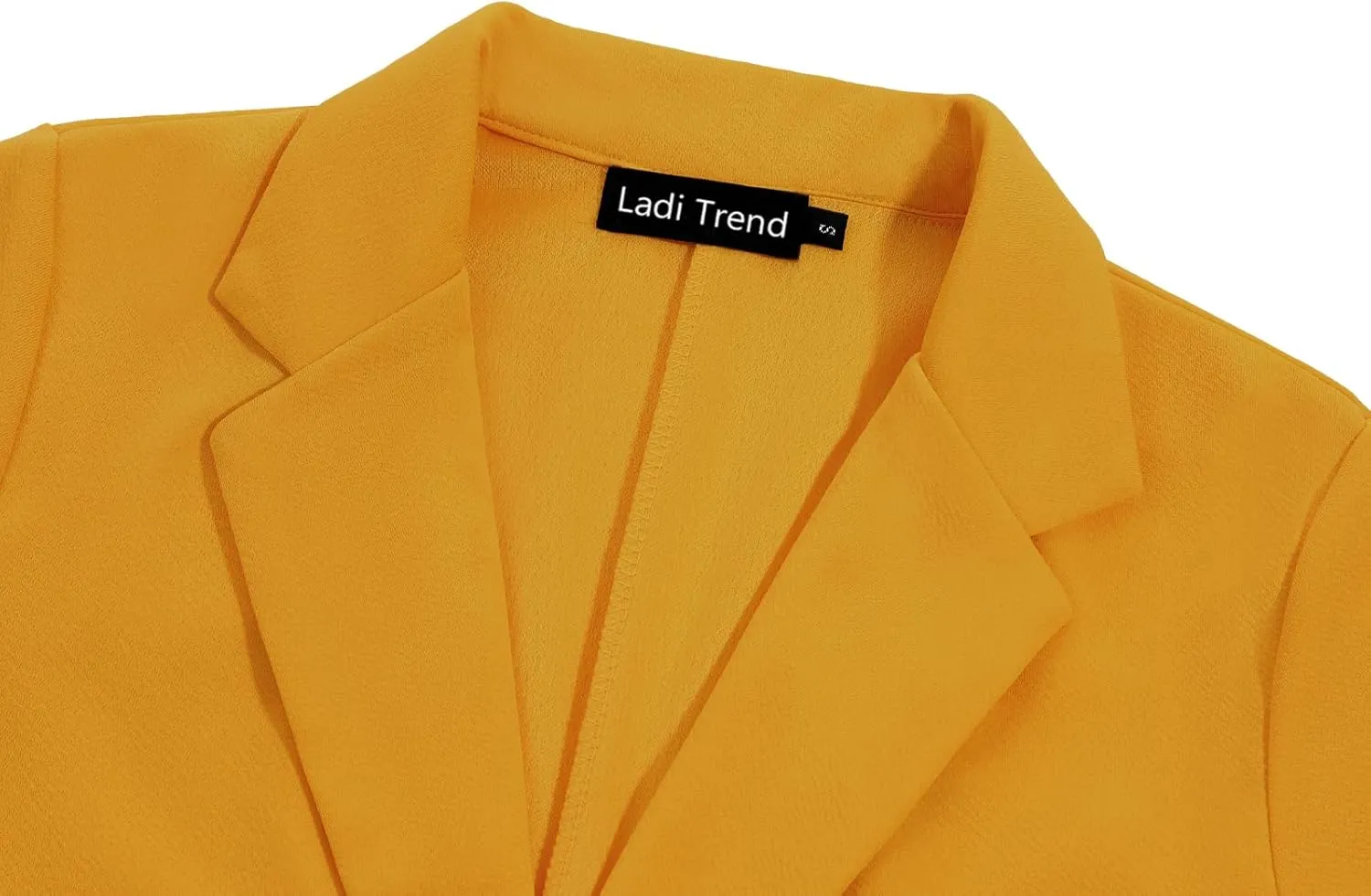 Blazers for Women Long Sleeve Button Front Blazer Notch Lapel Casual Work Office Suit Jackets with Pocket