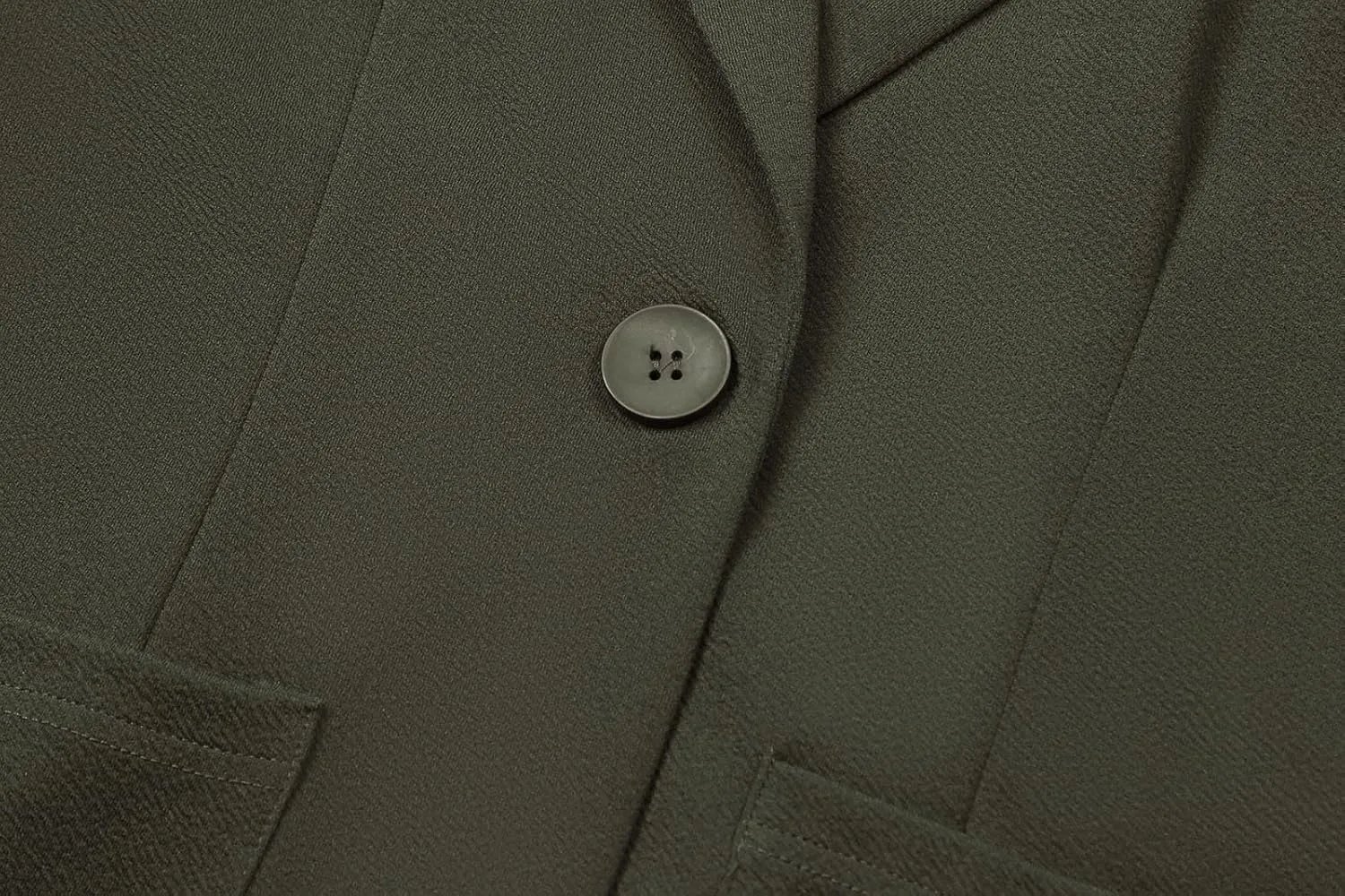 Blazers for Women Long Sleeve Button Front Blazer Notch Lapel Casual Work Office Suit Jackets with Pocket
