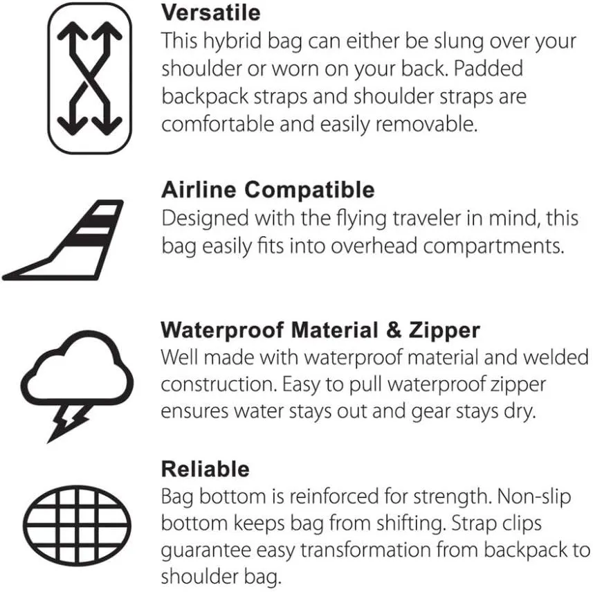 Calcutta Keeper Waterproof Dry Backpack Duffel  Large Heavy-Duty Travel Gear