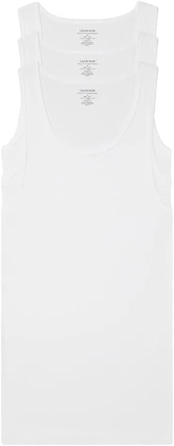 Calvin Klein Men's Cotton Classics 3-Pack Tanks