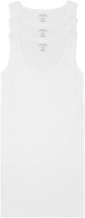 Calvin Klein Men's Cotton Classics 3-Pack Tanks