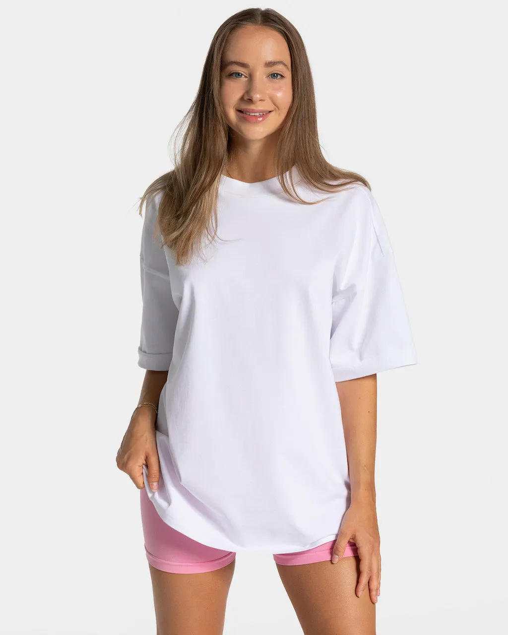 Candy Oversized T-Shirt "Weiß"