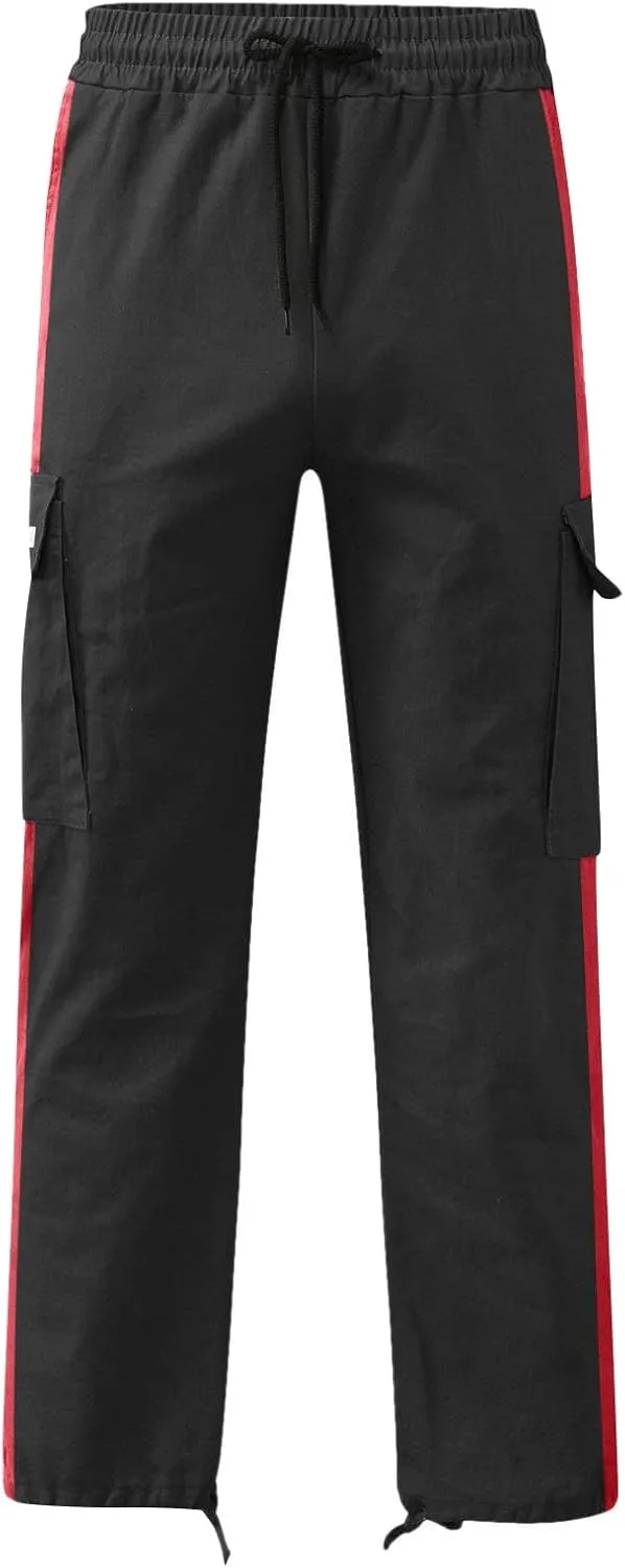 Cargo Pants for Men Work Jogger Sweatpants for Mens Pants Mens Casual Pants Mens Lounge Pants Fashion Loose Handsome