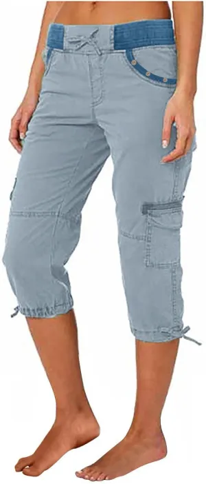 Cargo Pants Women Drawstring Drawstring Split Leg Casual Pants Y2K High Waist Pants Black Pants for Women Wide
