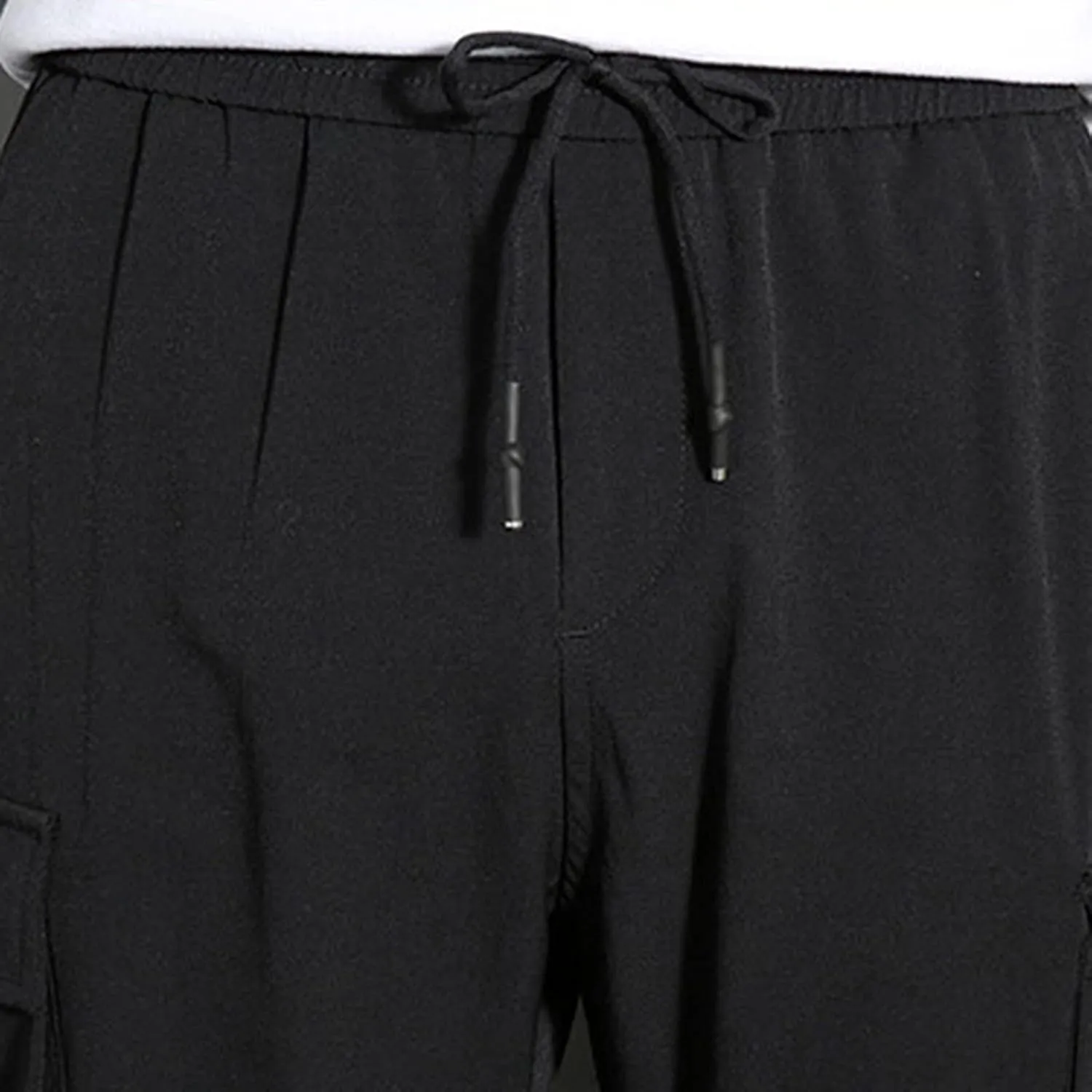 Cargo Trousers for Men Elastic Waist Hiking Pants Sport Pants Jogger Sweatpants Men's Pants Straight Fit Cargo Pants