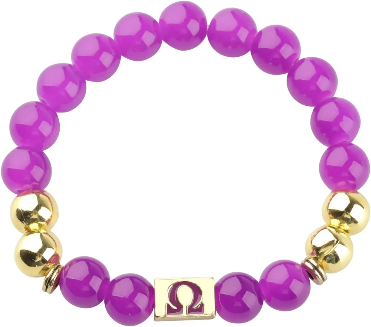 CENWA Purple Greek Jewelry Man Jewelry Gift for Him