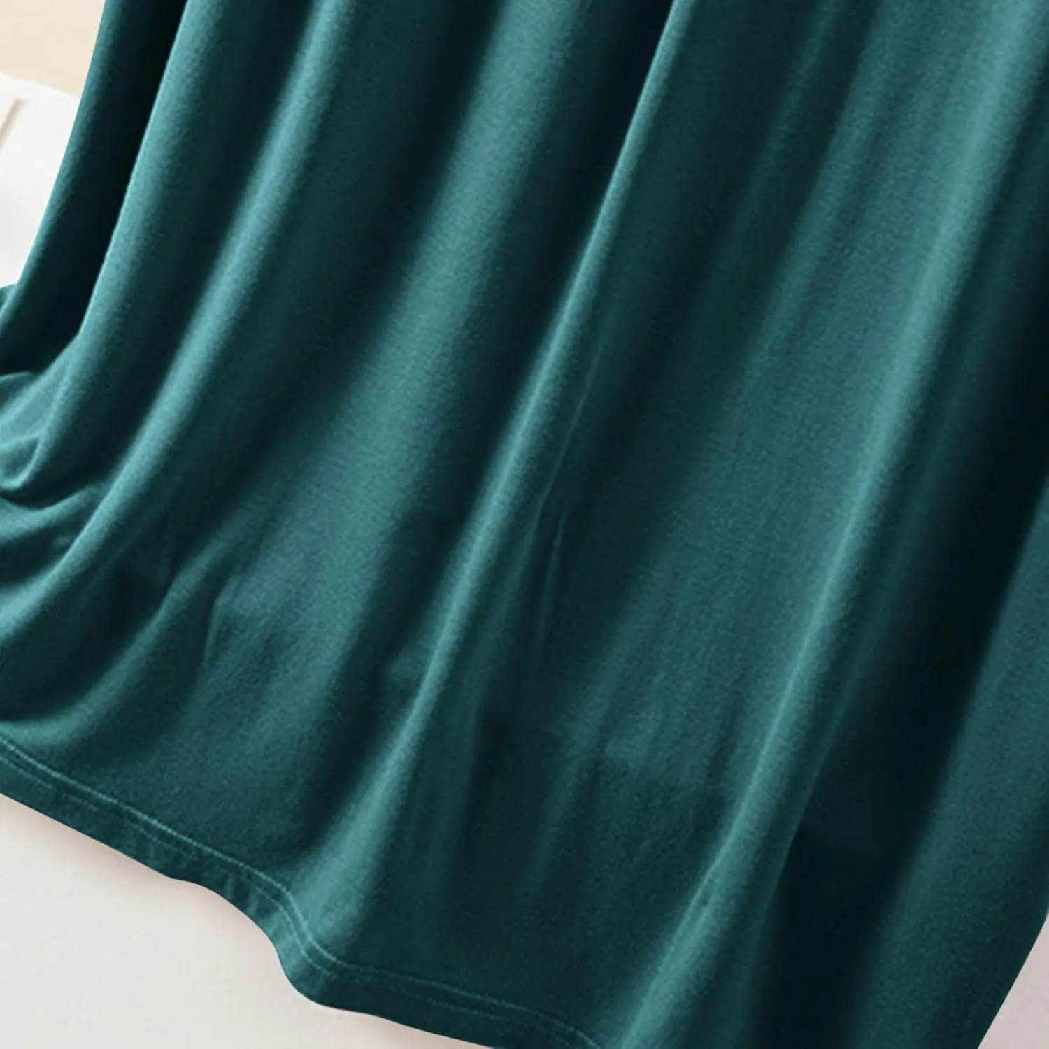 Cotton Sleep Shirts for Women V Neck Nightshirt Tshirt Nightgown Pleated Sleepwear Soft Comfy Night Dress Loungewear