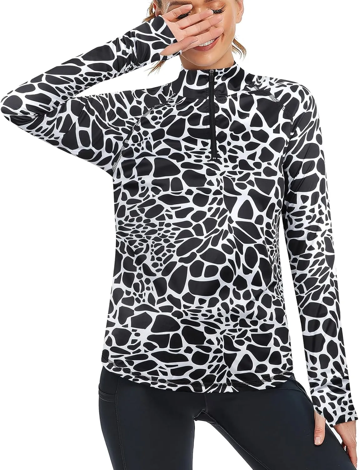 Cucuchy Womens V Neck Golf Polo Shirts Moisture Wicking Sports Workout Tops