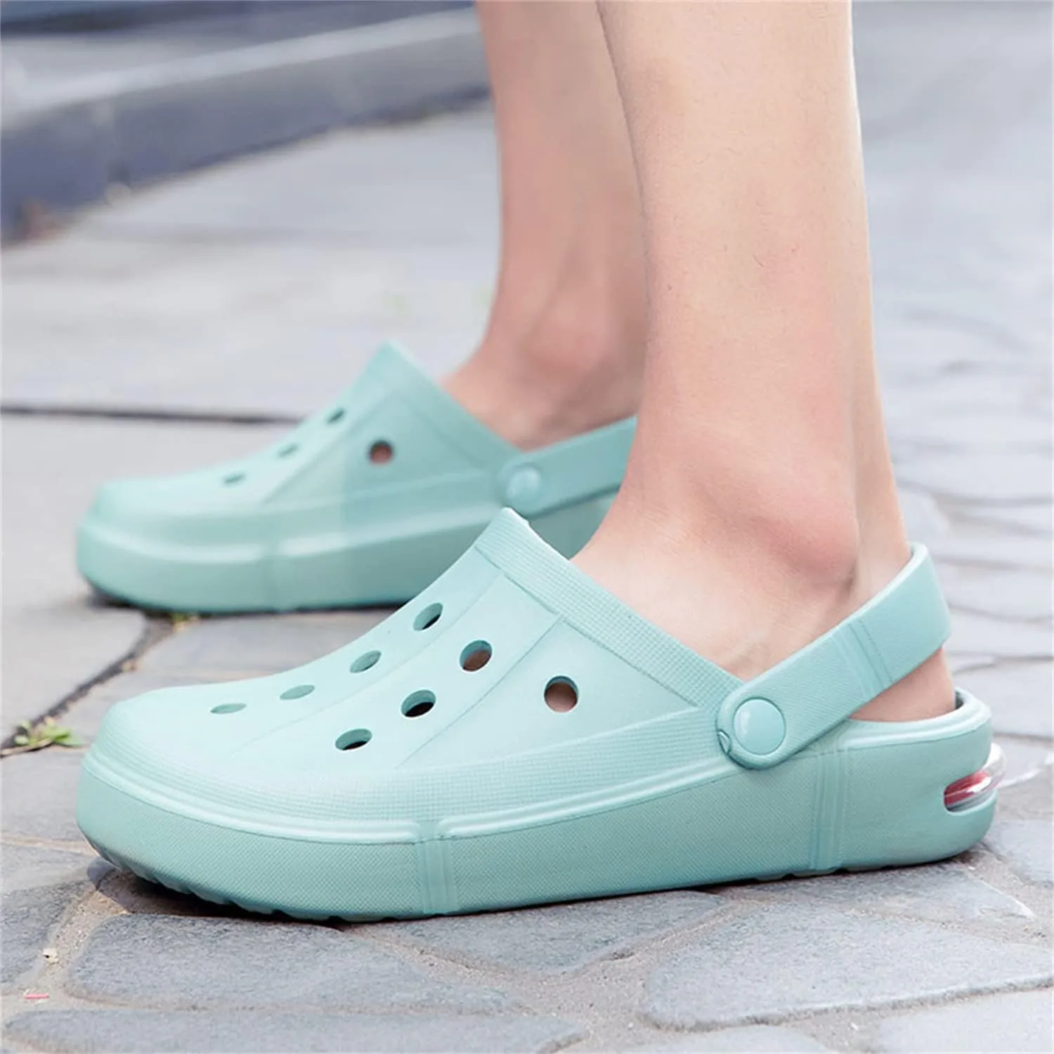 DRESER Women's Men's Garden Clogs Breathable Shoes Bathing Shoes Beach Shoes Water Shoes Footwear Slippers Walking Shoes Home Travel Shoes