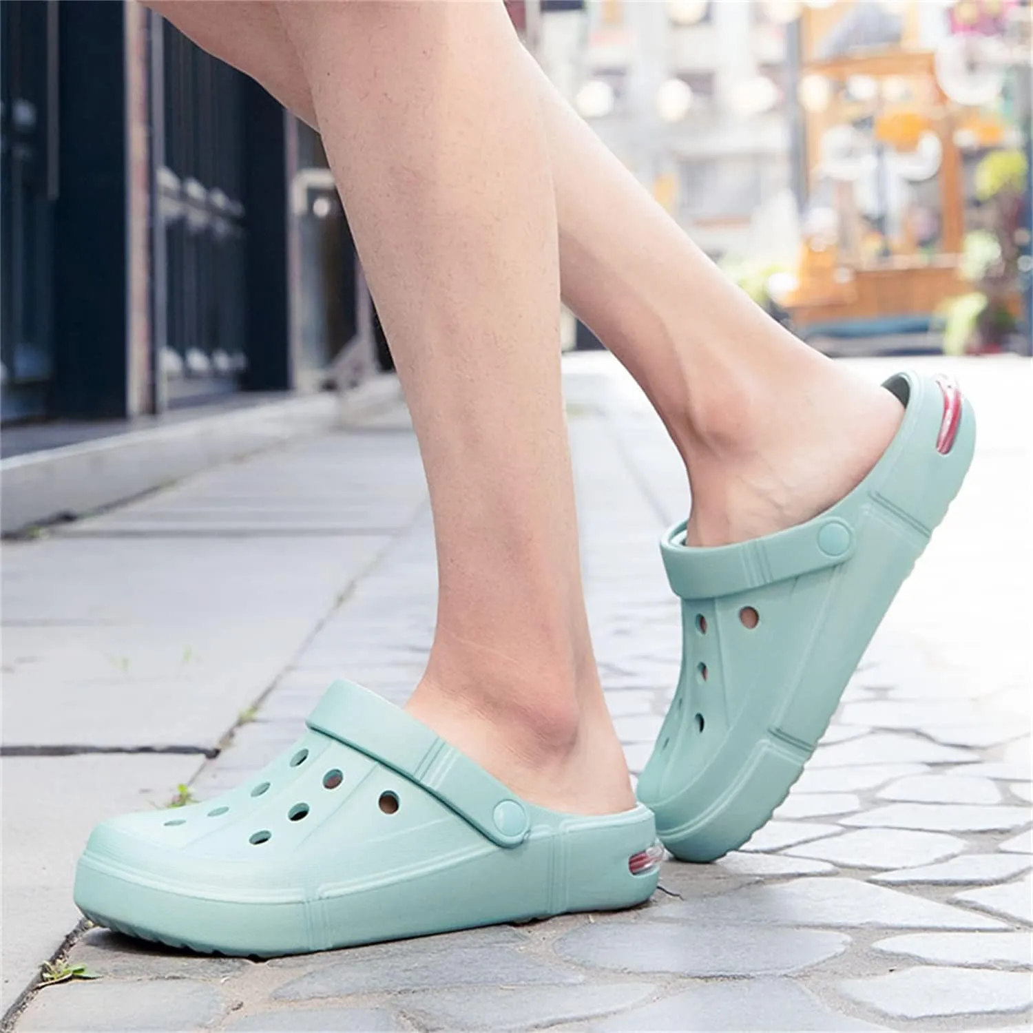 DRESER Women's Men's Garden Clogs Breathable Shoes Bathing Shoes Beach Shoes Water Shoes Footwear Slippers Walking Shoes Home Travel Shoes
