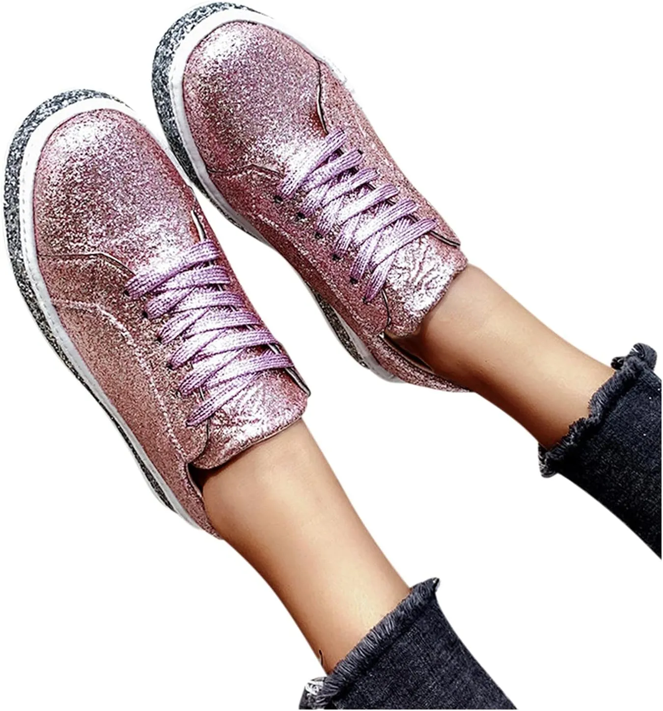 Dress Shoes for Plantar Fasciitis for Women Wide Width Comfy Work Shoes for Women Business Casual Black Shoes Women Dressy Wide Black High Top Sneakers for Women Women Orthopedic Sneakers Walking