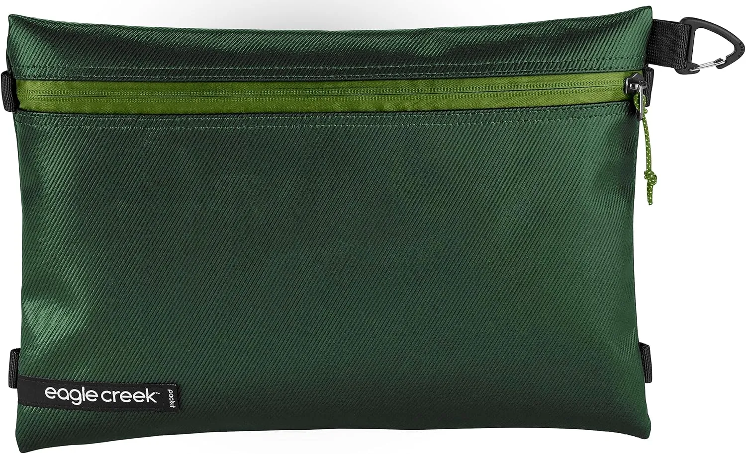 Eagle Creek Pack-It Gear Pouch Protective Travel Bag Organizer for Heavy Tools or Wet Gear - Ultra-Durable Water-Resistant 900D Poly Twill with Secure Zipper, Forest - Medium