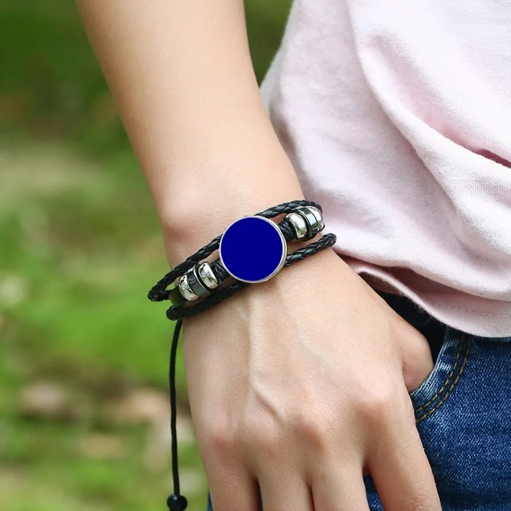 Fashion Cambodia Countries Flag Pendants,Cambodian Glass Cabochon Round Banner Pendant Necklace For Men Women,