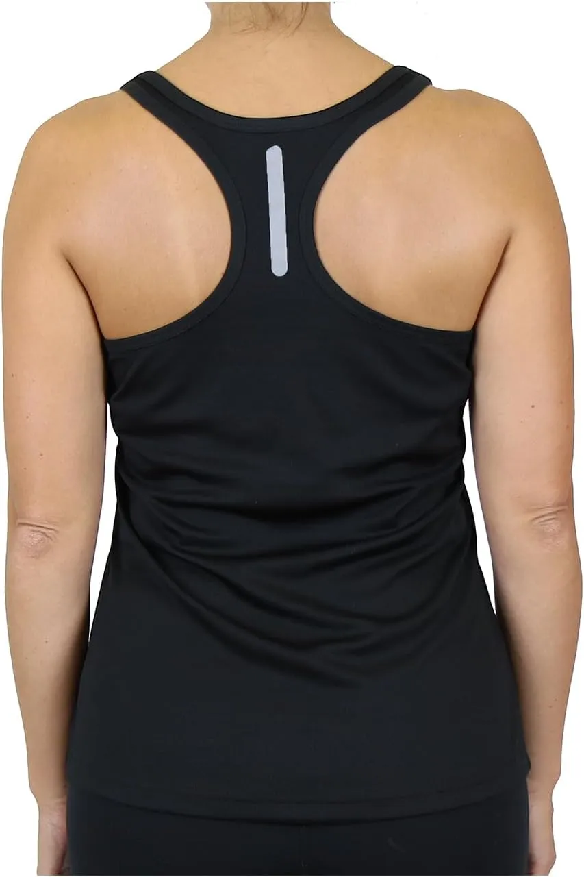 Galaxy by Harvic Womens Moisture Wicking Racerback Tagless Polyester Tanks Tops