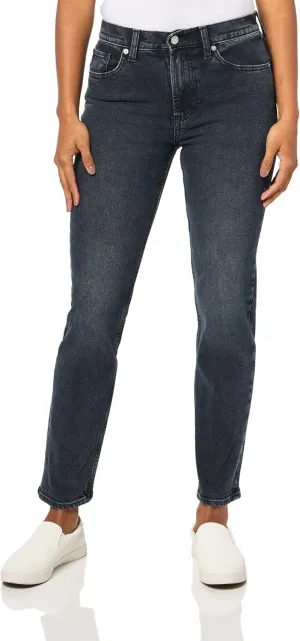 GAP Women's High Rise Straight Fit Denim Jeans