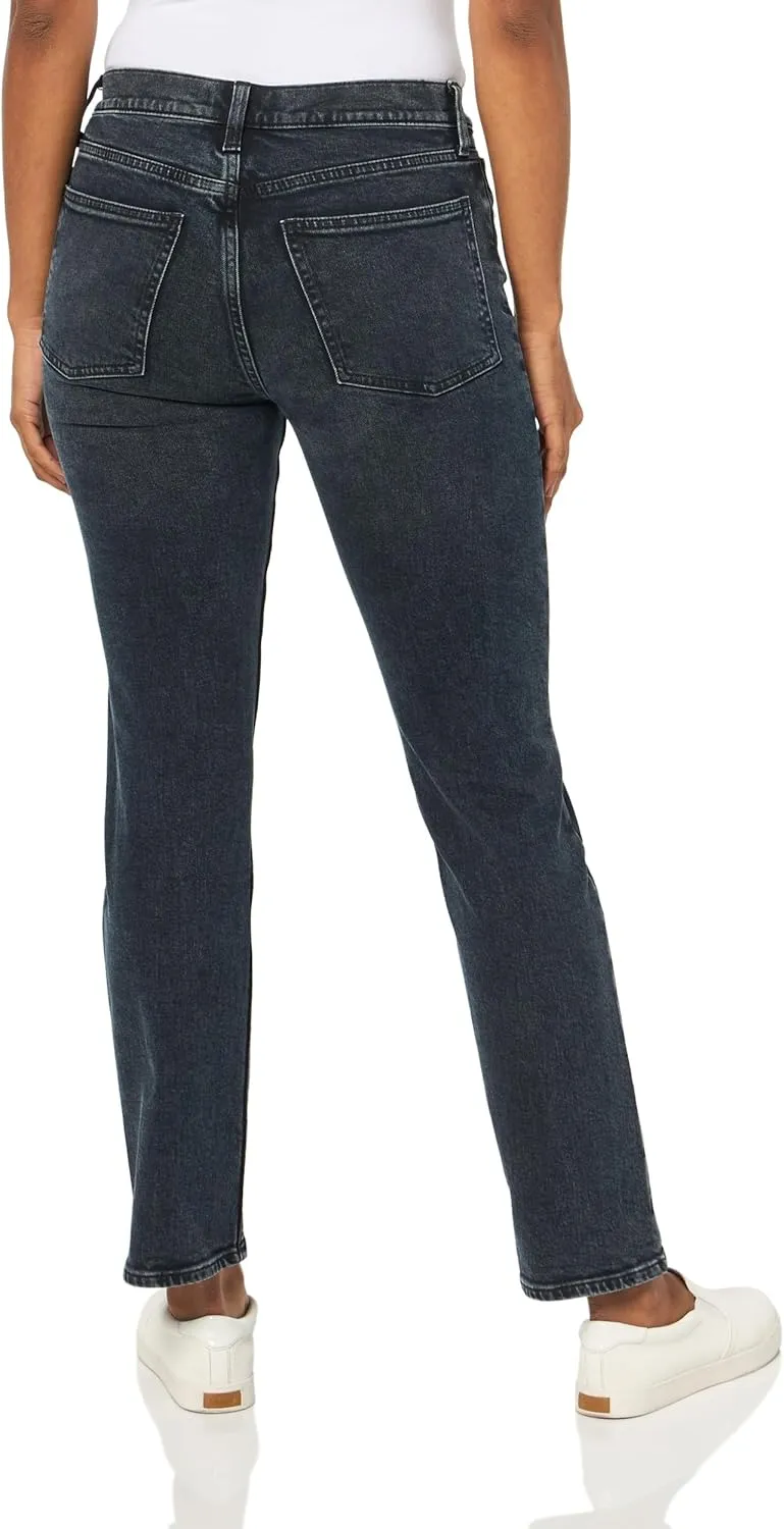 GAP Women's High Rise Straight Fit Denim Jeans