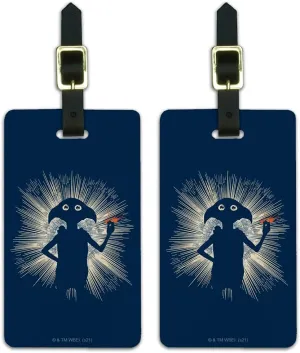 Harry Potter Dobby Snapping Luggage ID Tags Suitcase Carry-On Cards - Set of 2