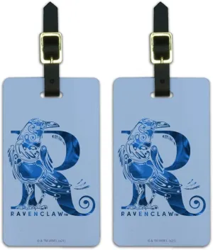 Harry Potter Ravenclaw R Luggage ID Tags Suitcase Carry-On Cards - Set of 2