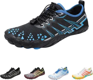 Hiking Barefoot Shoes for Women Men Unisex Breathable Barefoot Wide Toe Quick-Dry Water Shoes Non Slip Lightweight Sneakers for Hiking,Walking, Running,Yoga,and Water Sports