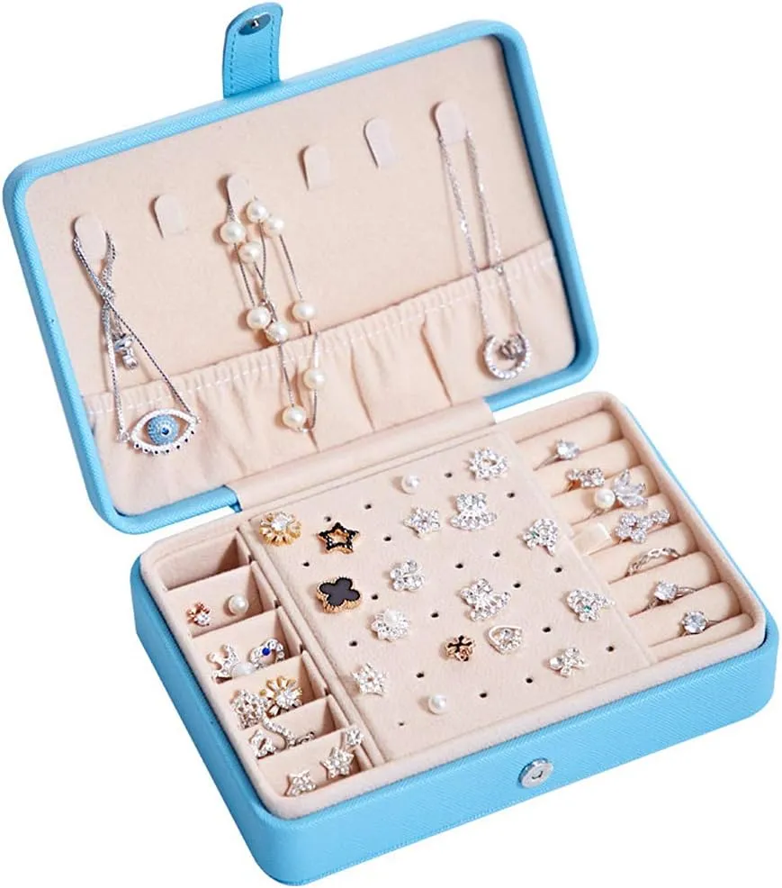 Jewelry Box For Women Necklace Earrings Rings Jewelry Accessory Organizer