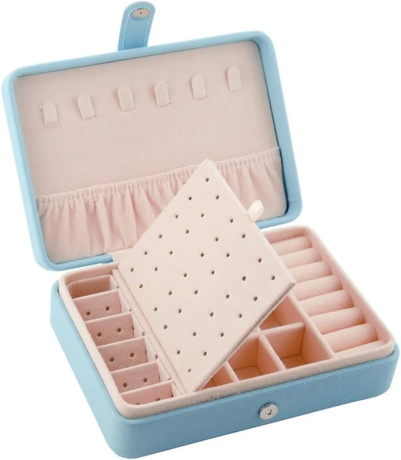 Jewelry Box For Women Necklace Earrings Rings Jewelry Accessory Organizer