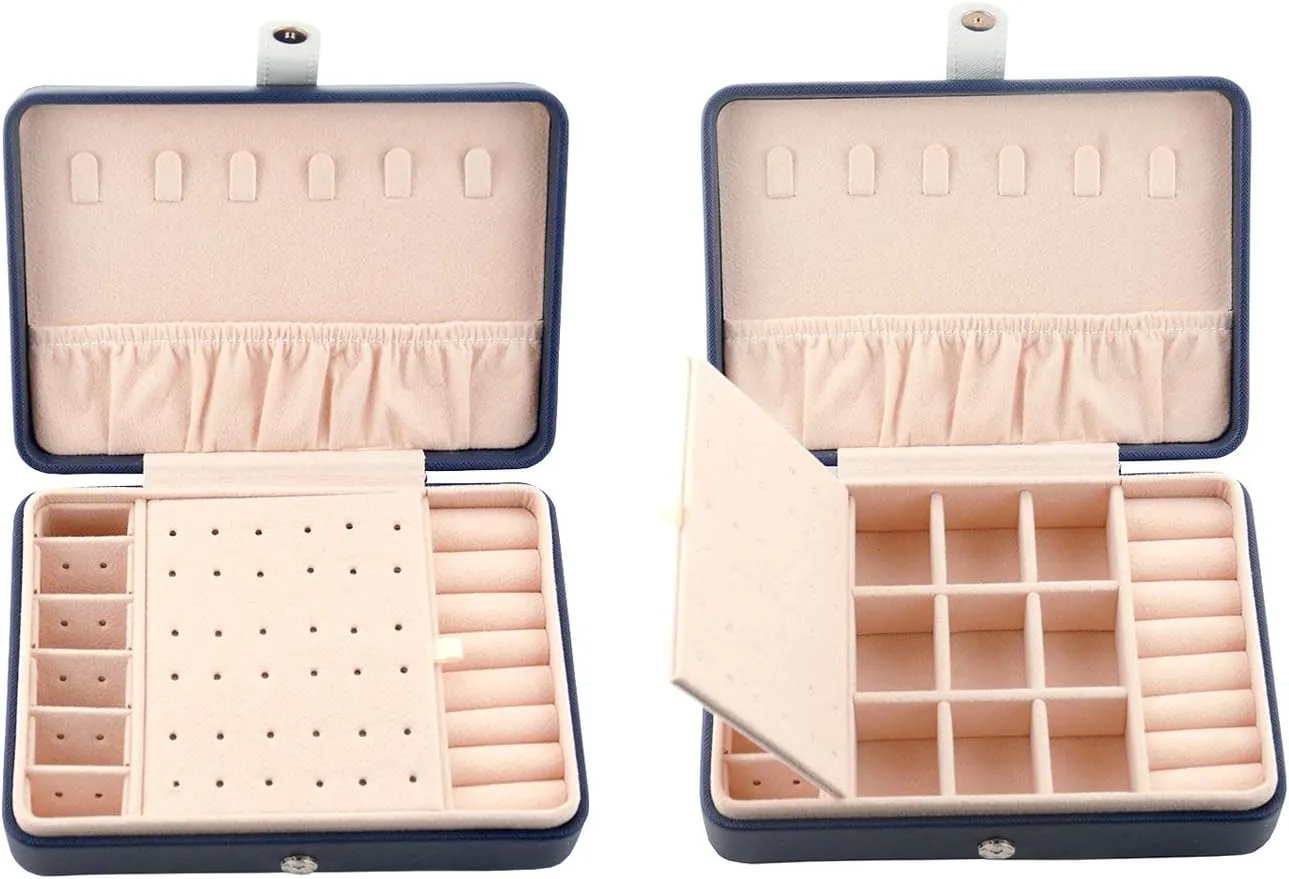 Jewelry Box For Women Necklace Earrings Rings Jewelry Accessory Organizer