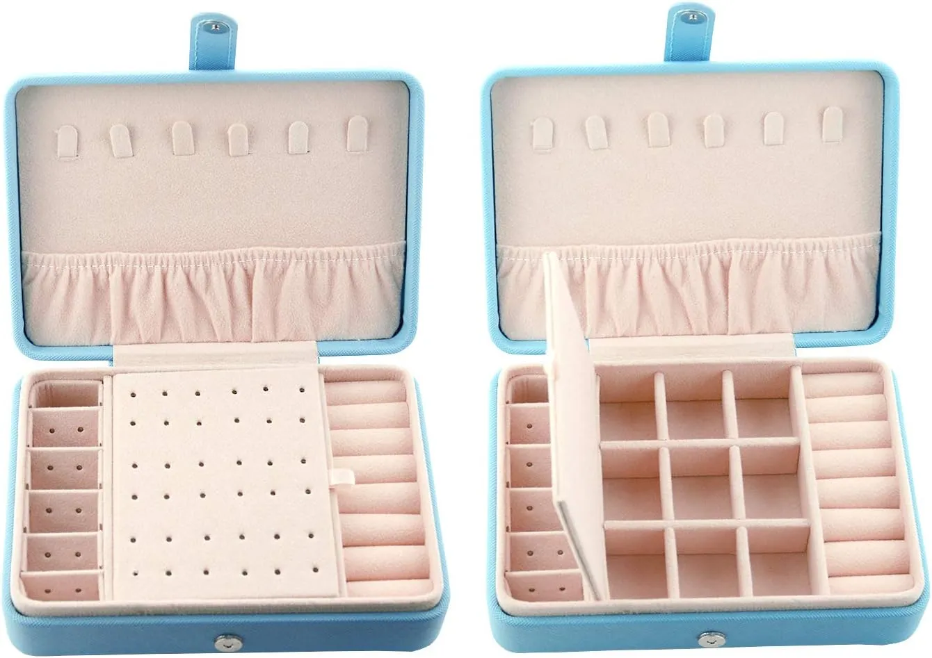 Jewelry Box For Women Necklace Earrings Rings Jewelry Accessory Organizer