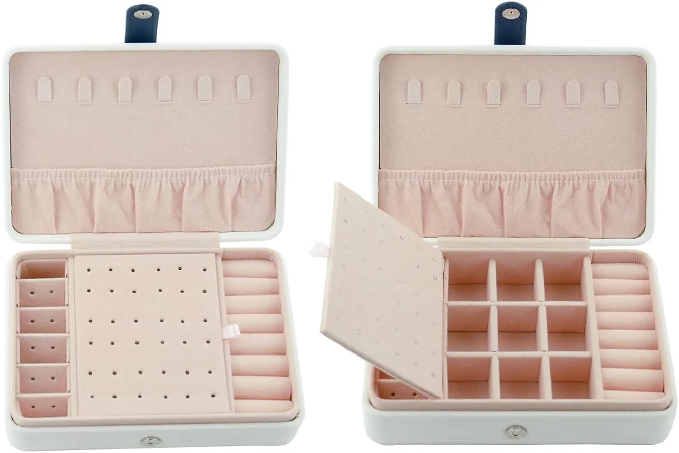 Jewelry Box For Women Necklace Earrings Rings Jewelry Accessory Organizer