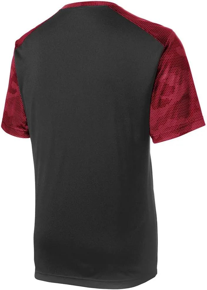 Joe's USA Men's Short Sleeve Moisture Wicking Athletic T-Shirts
