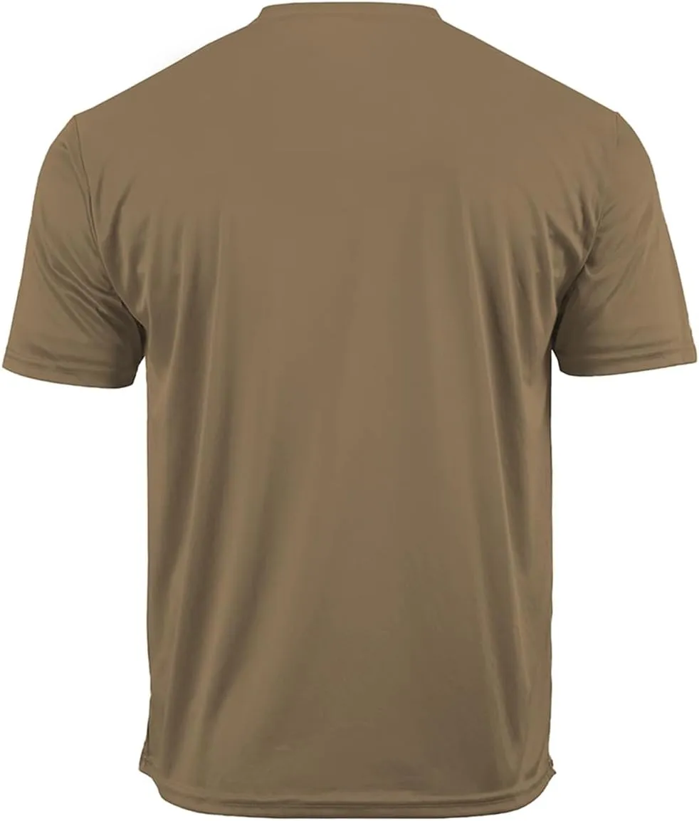 Joe's USA Men's Short Sleeve Moisture Wicking Athletic T-Shirts