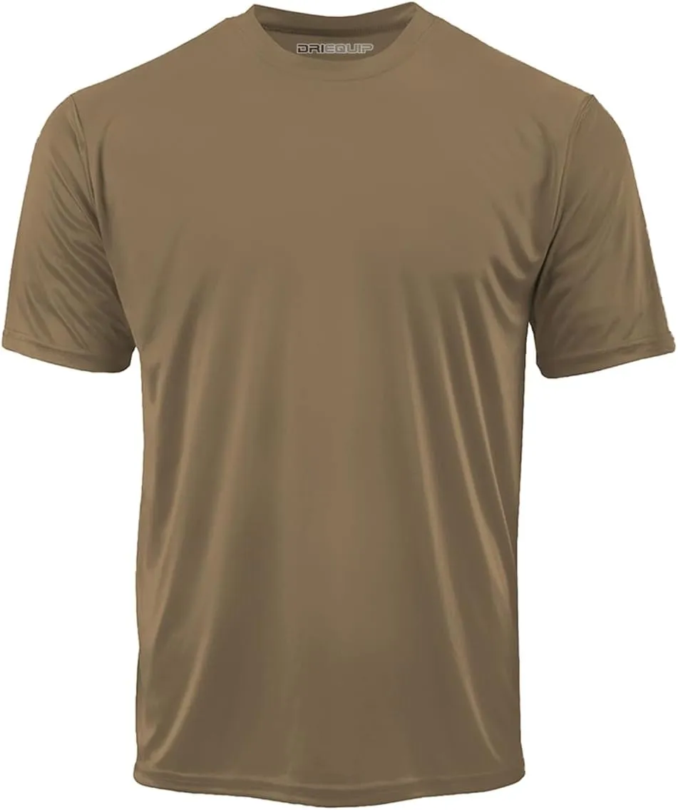 Joe's USA Men's Short Sleeve Moisture Wicking Athletic T-Shirts