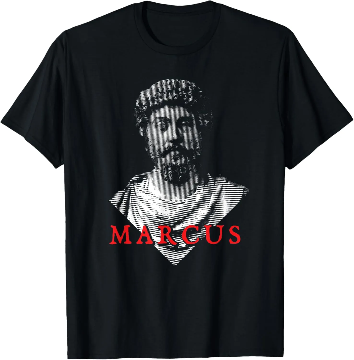 Marcus Aurelius Bust Stoic Design Marcus Aurelius T-Shirt