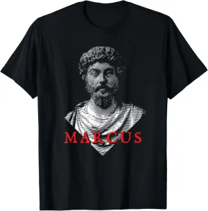 Marcus Aurelius Bust Stoic Design Marcus Aurelius T-Shirt