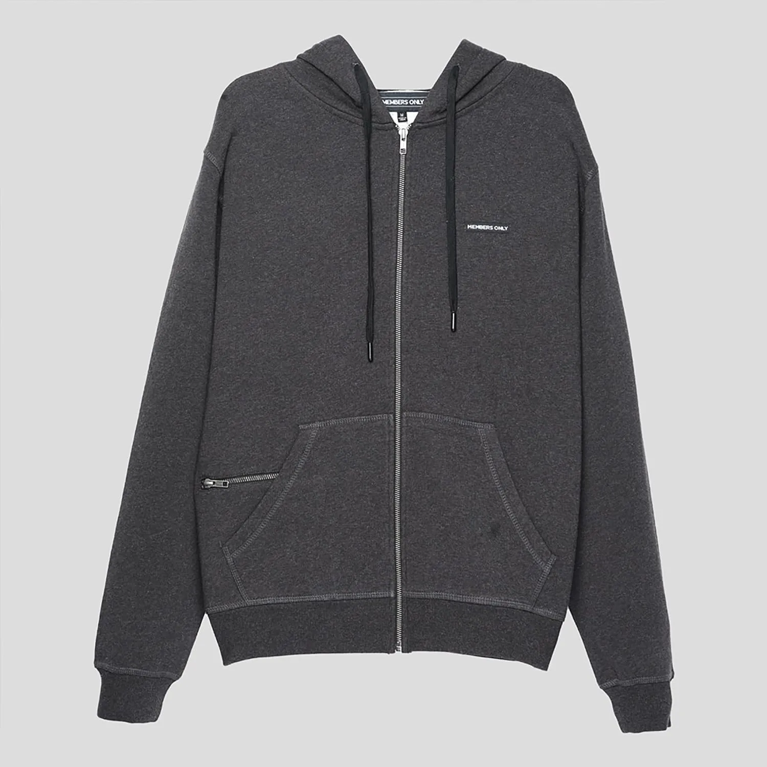 Members Only Women's Brooklyn Zip-Up Oversized Hoodie