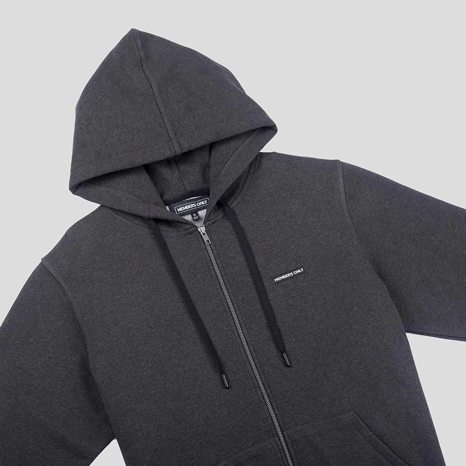 Members Only Women's Brooklyn Zip-Up Oversized Hoodie
