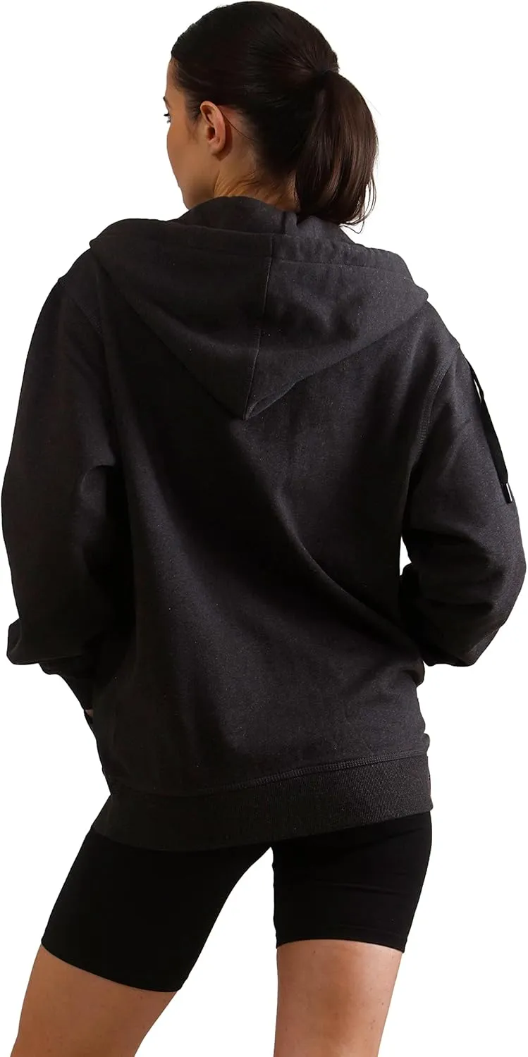 Members Only Women's Brooklyn Zip-Up Oversized Hoodie